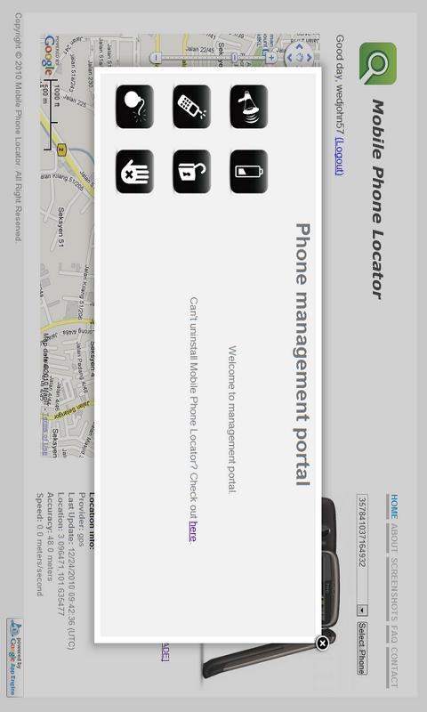 Mobile Phone Locator Lite Android Tools