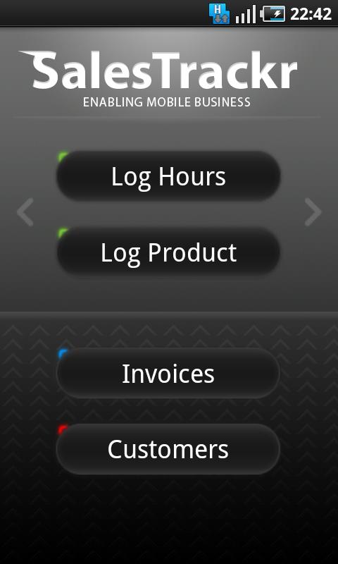 SalesTrackr Android Finance