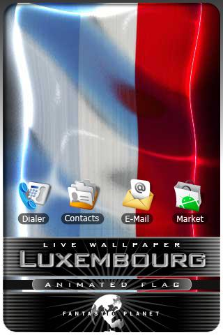 LUXEMBOURG LIVE FLAG