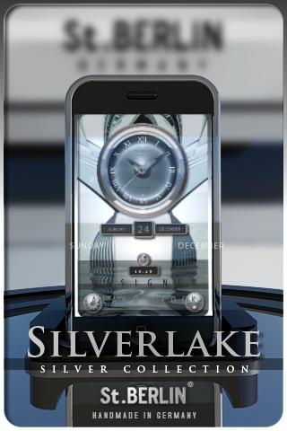 SILVERLAKE clock widget theme Android Lifestyle