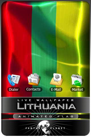 LITHUANIA LIVE FLAG Android Lifestyle