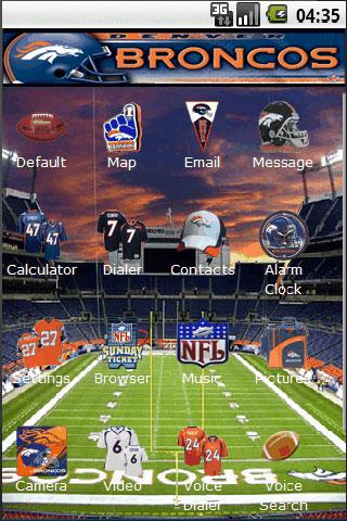 Denver Broncos Android Personalization