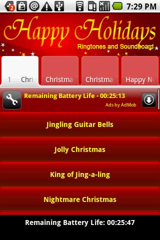 Happy Holidays Ringtones Android Personalization