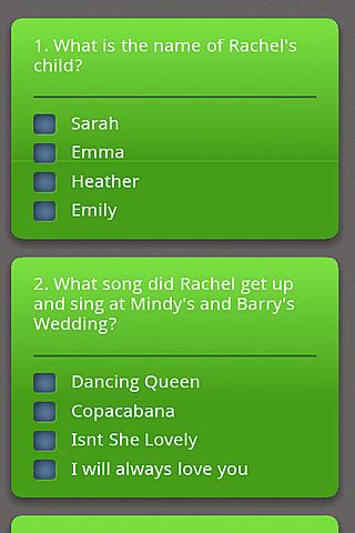 The Friends Quiz Classic Android Social