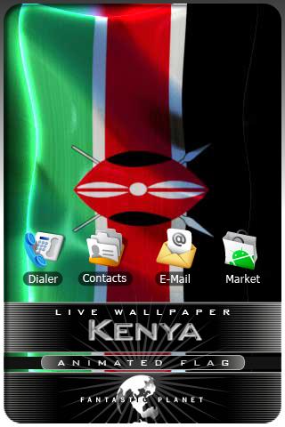 KENYA LIVE FLAG