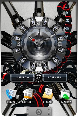 zodiac clock widget theme Android Lifestyle