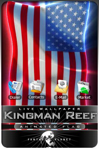 KINGMAN REEF LIVE FLAG Android Media & Video
