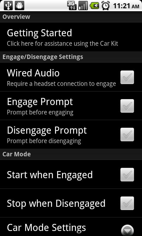 Car Kit Android Tools