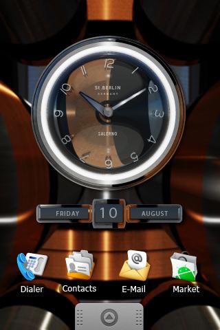 SALERNO designer alarm clock Android Entertainment