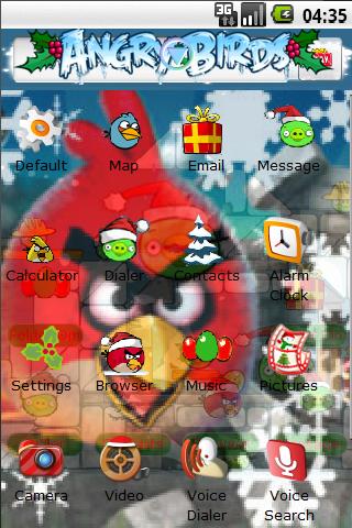 Angry Birds Seasons HD Theme Android Personalization