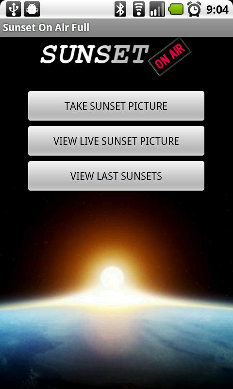 Sunset On Air Full Android Photography