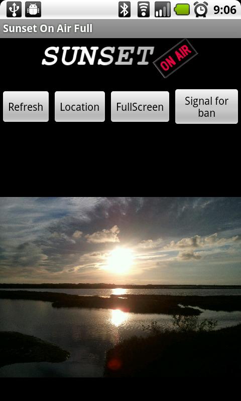Sunset On Air Full Android Photography
