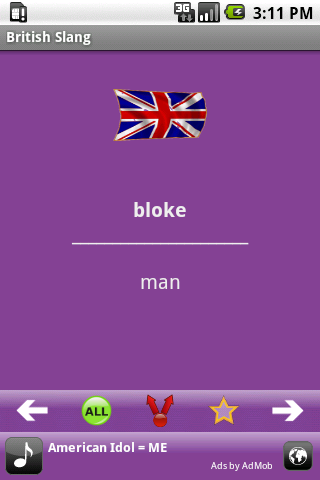 British Slang Android Comics