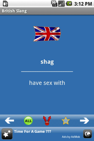 British Slang Android Comics