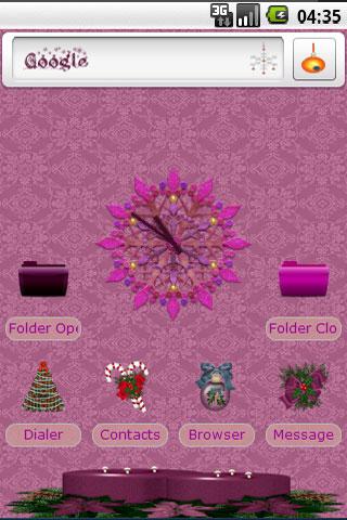 Christmas Elegance Android Personalization