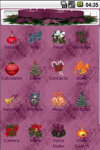 Christmas Elegance Android Personalization