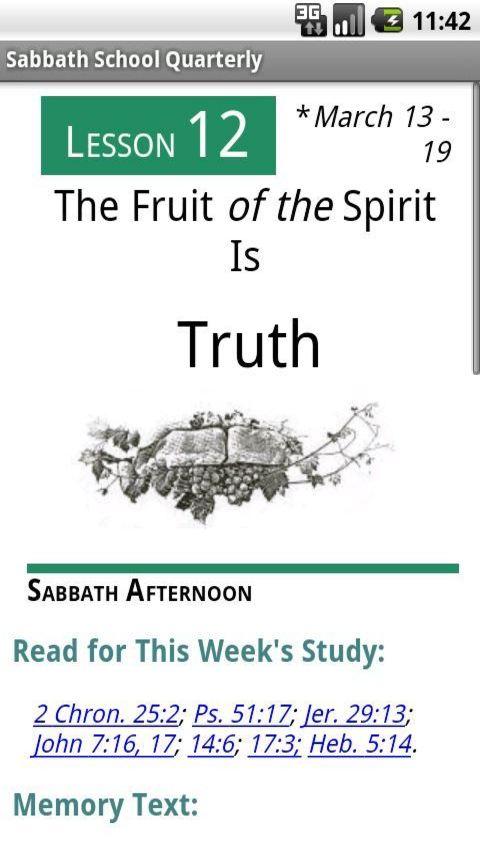 SDA Sabbath School Quarterly Android Books & Reference