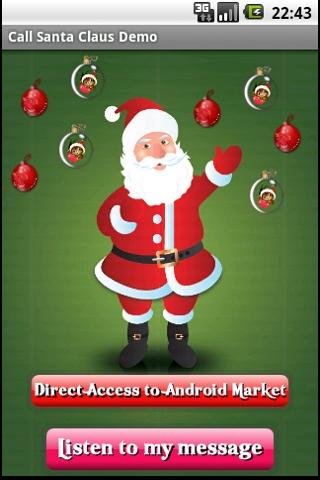 Call Santa Claus Message Android Entertainment