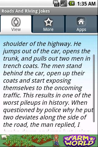 Roads And Riving Jokes Android Sports