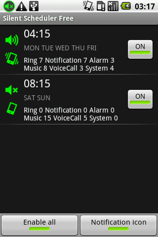 Silent Scheduler Free Android Tools