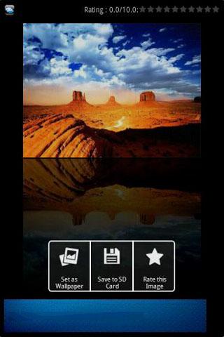 Clouds and Landscape Wallpaper Android Personalization