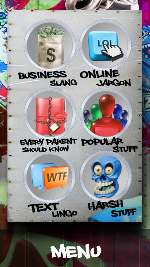 WTF Net Slang Dictionary Android Social