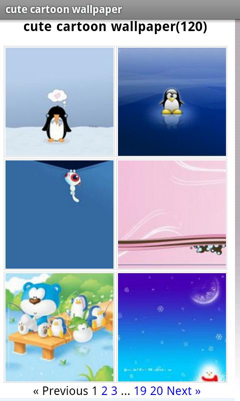 cute cartoon wallpaper Android Personalization