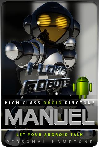 MANUEL nametone droid Android Entertainment