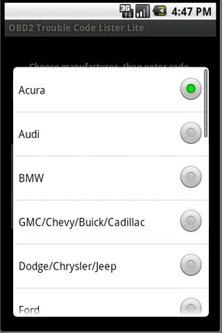 OBD2 Trouble Code Genie Free Android Books & Reference