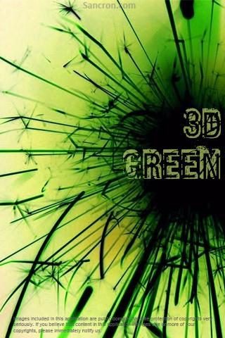 3D Green Wallpapers