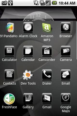 Clean Black Theme Android Personalization