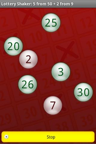 Lottery Shaker Android Lifestyle