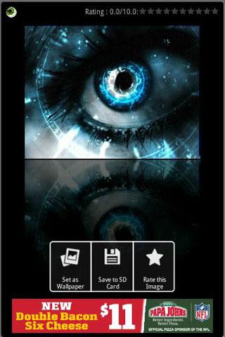 3D Eye Wallpapers Android Personalization