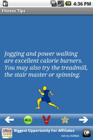 Fitness Tips Android Health & Fitness