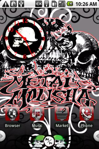 Metal Mulisha Theme Android Personalization