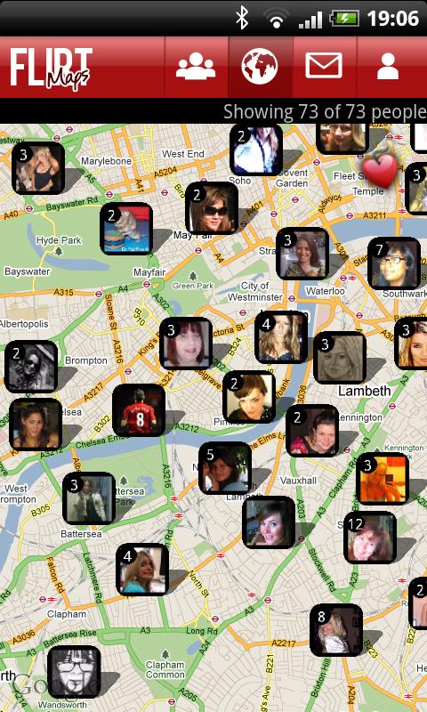Flirt Maps Android Social