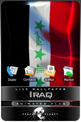 IRAQ LIVE FLAG Android Lifestyle