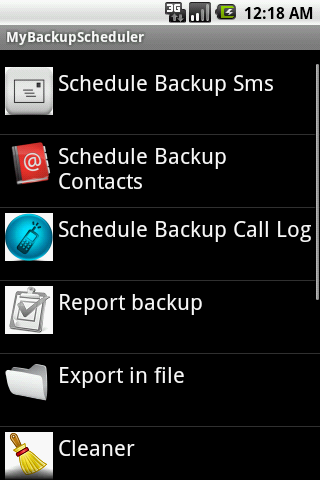 MyBackupScheduler Android Tools