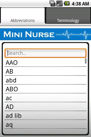 Mini Nurse Android Medical