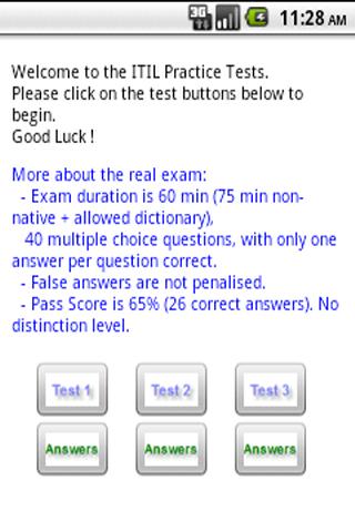 ITIL v3  Practice Test Set 2