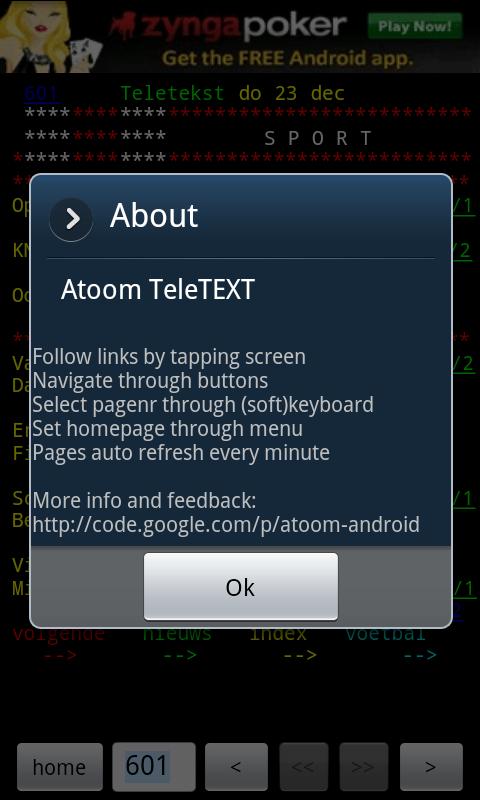 Dutch TeleTEXT (teletekst) Android News & Magazines