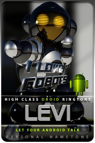 LEVI nametone droid