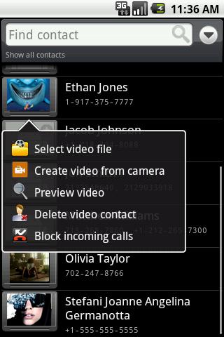 Video Caller Id