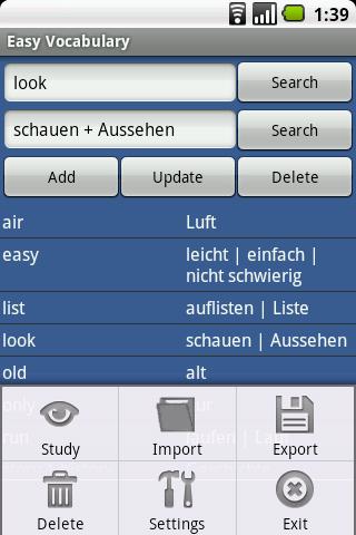Easy Vocabulary Android Tools