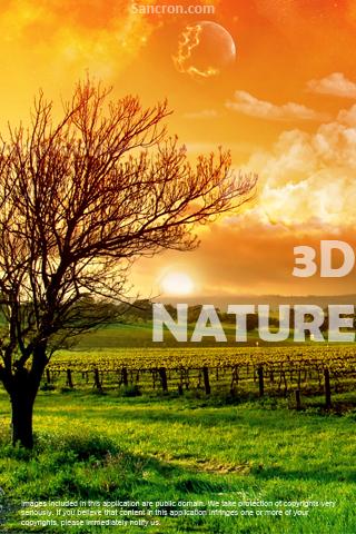3D Nature Wallpapers Android Personalization