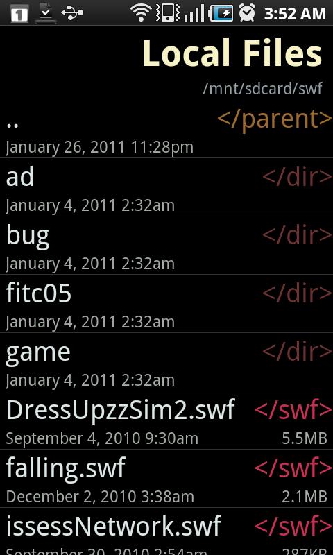 SWF Player Android Tools