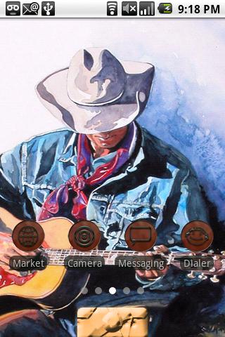 Cowboy Theme Android Personalization