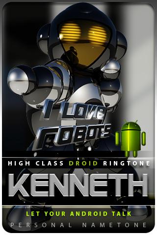 KENNETH nametone droid Android Media & Video