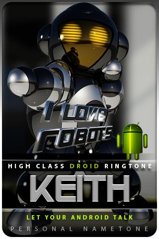 KEITH nametone droid Android Entertainment