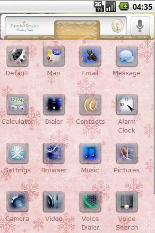 Christmas Cottage Android Personalization